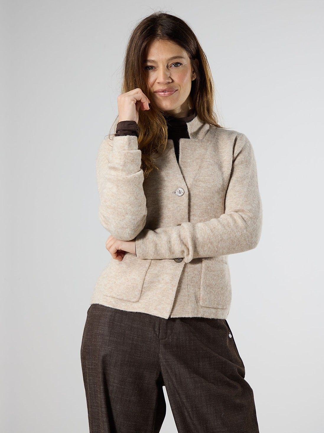 LABEL DOT - VEST - Beige