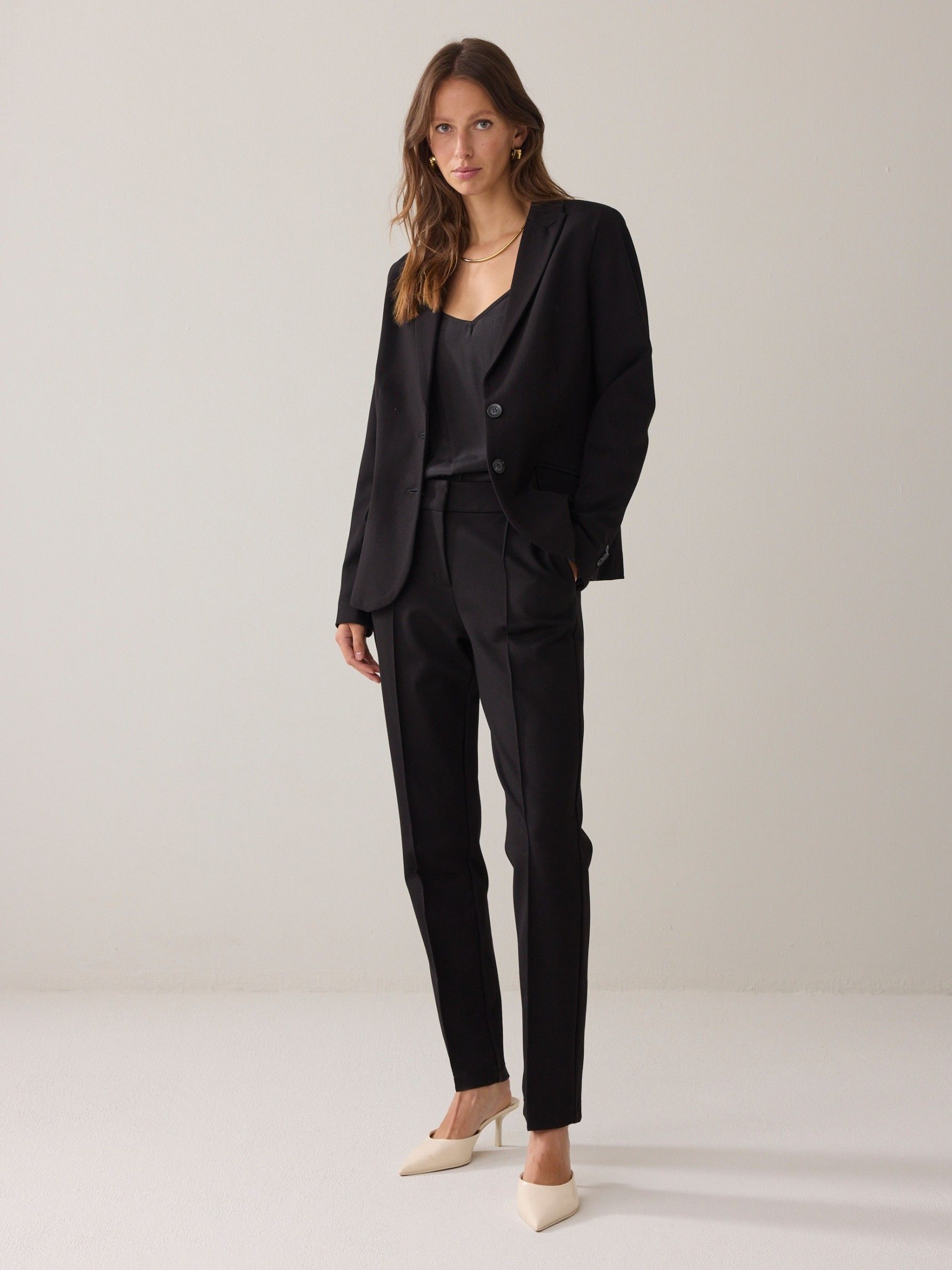 SUMMUM - BLAZER - Zwart