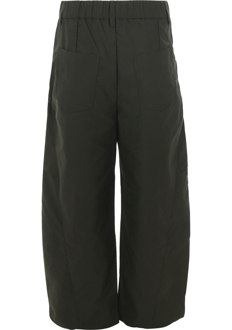 WITH BLACK - BROEK - Groen