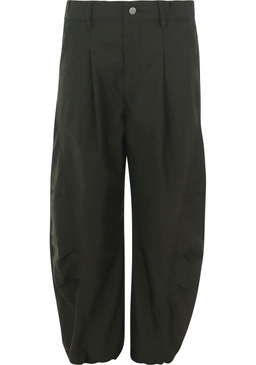 WITH BLACK - BROEK - Groen