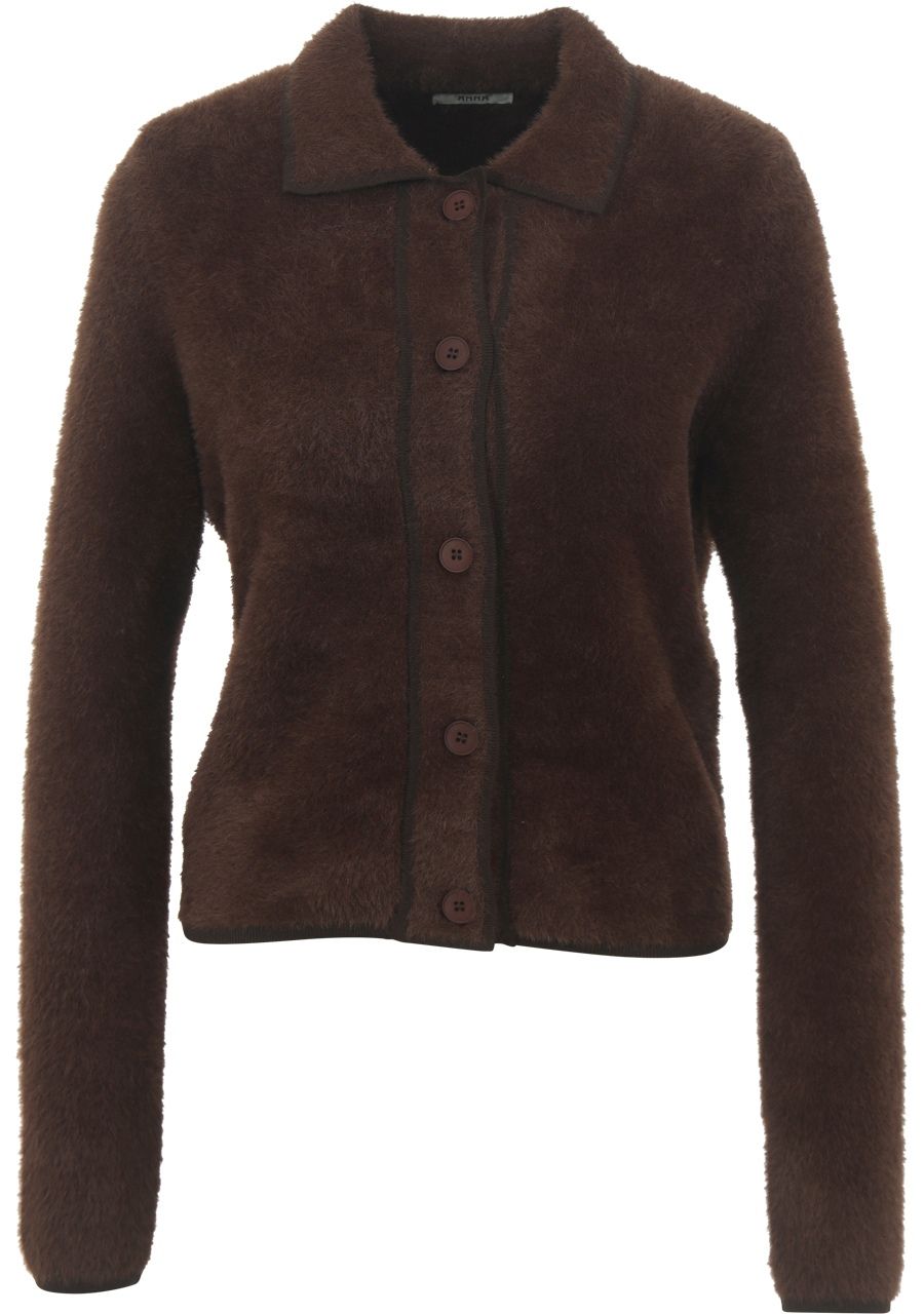 ANNA VAN TOOR - VEST - Bruin