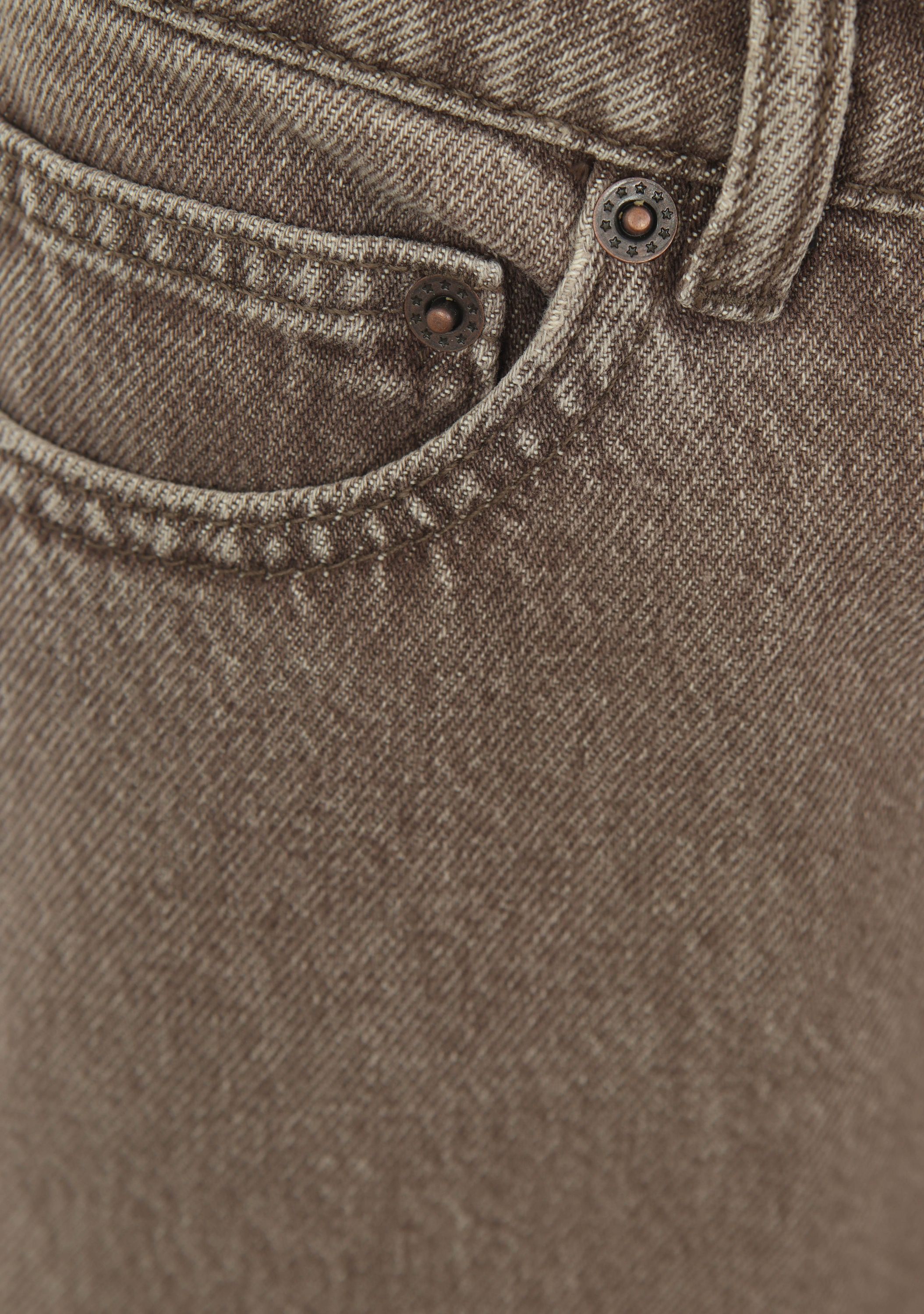 ANNA VAN TOOR - JEANS - Bruin