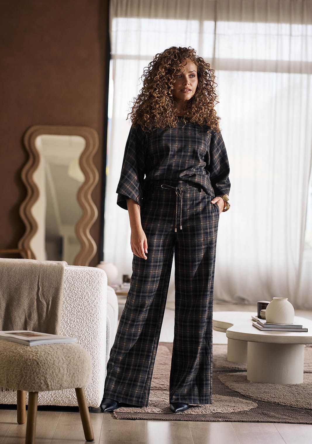 LABEL DOT - BLOUSE - Bruin