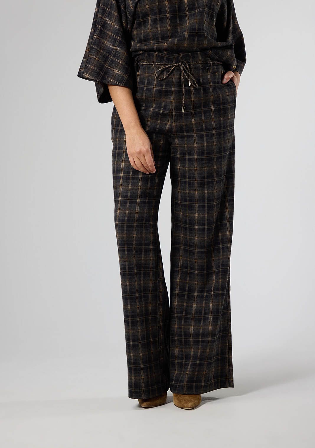 LABEL DOT - BROEK - Bruin