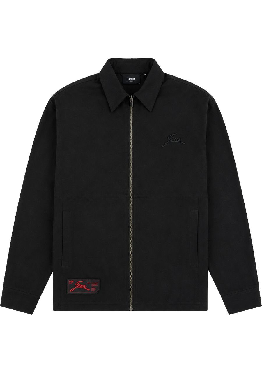 FOUR AMSTERDAM - OVERSHIRT - Zwart