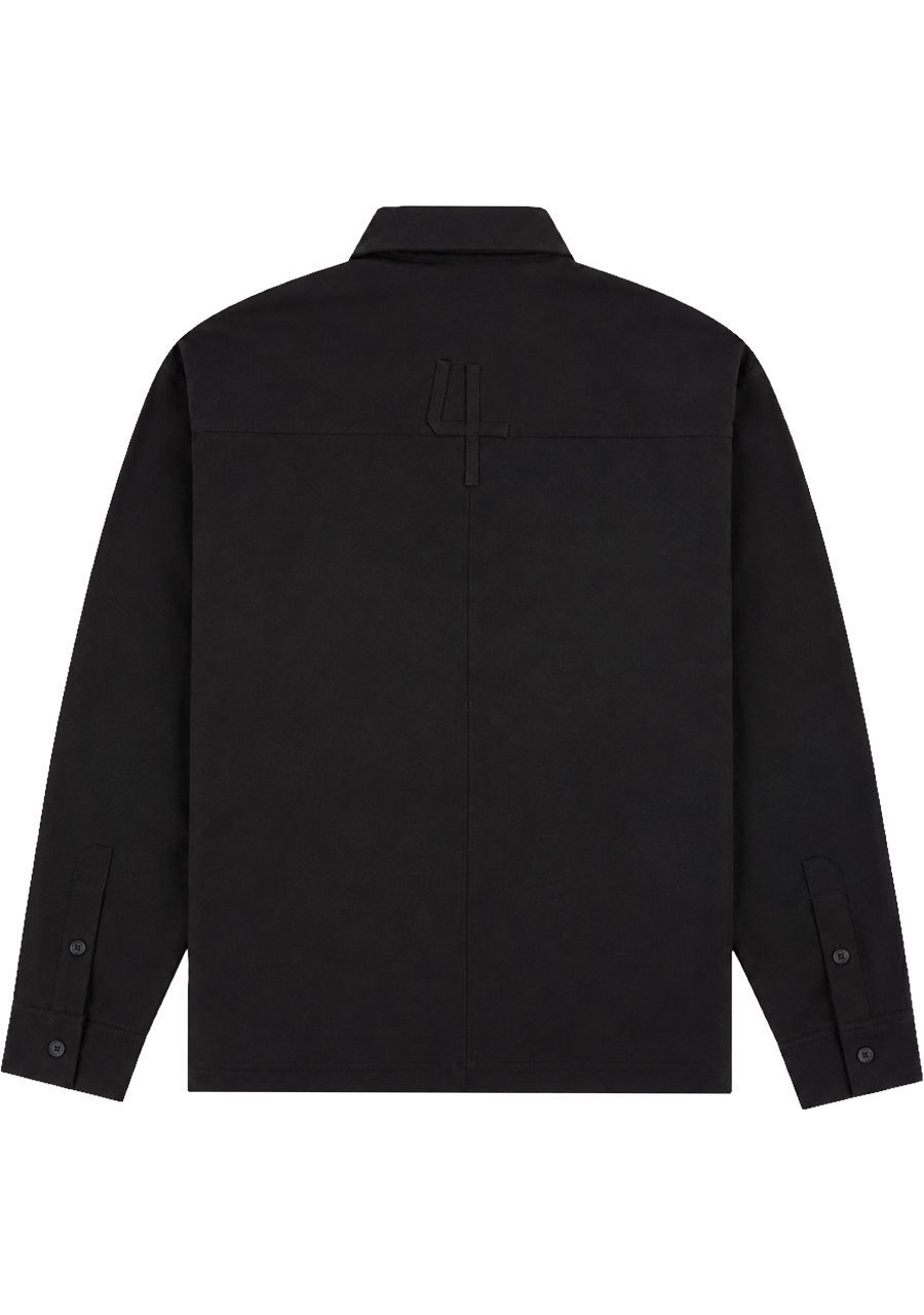 FOUR AMSTERDAM - OVERSHIRT - Zwart