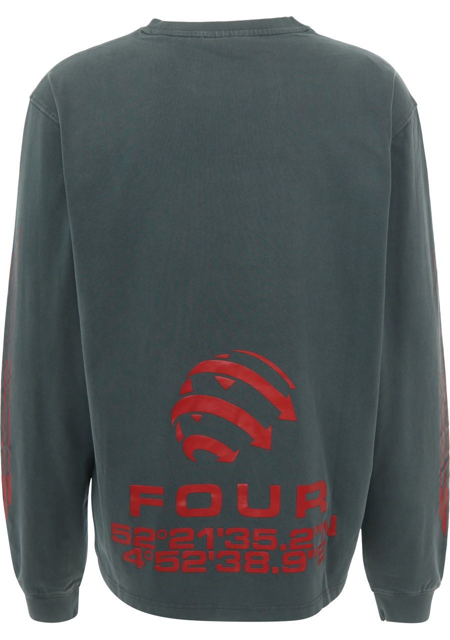 FOUR AMSTERDAM - TSHIRT - Grijs