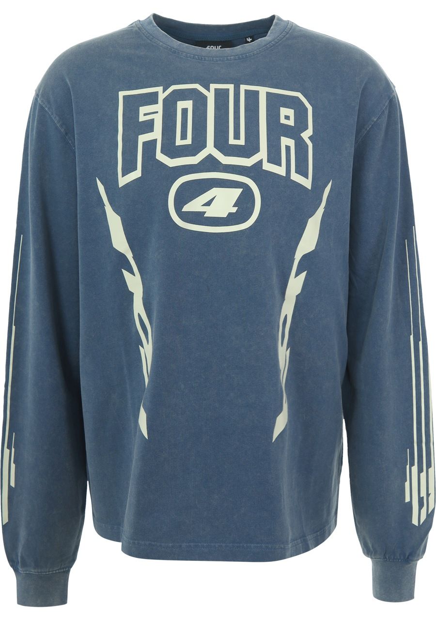 FOUR AMSTERDAM - TSHIRT - Blauw