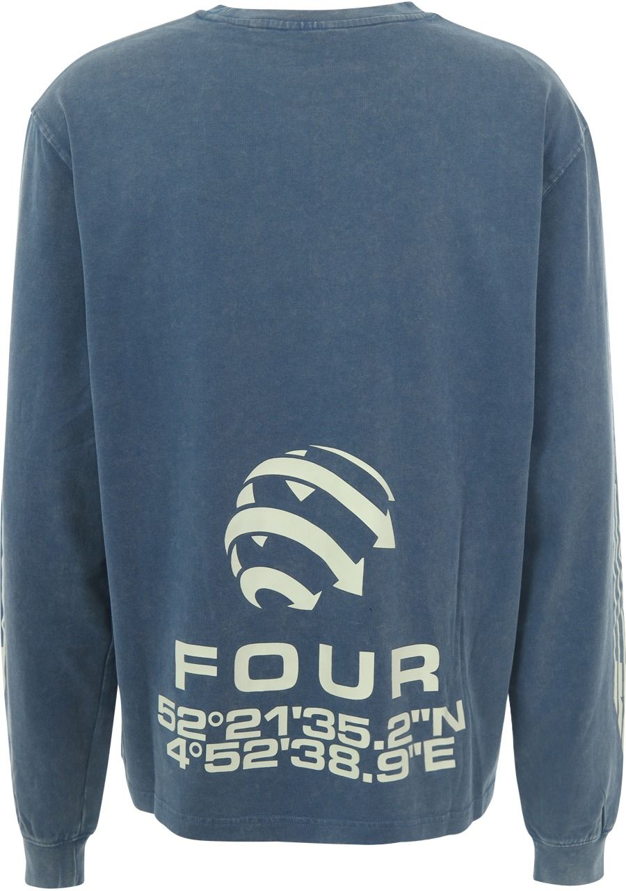 FOUR AMSTERDAM - TSHIRT - Blauw