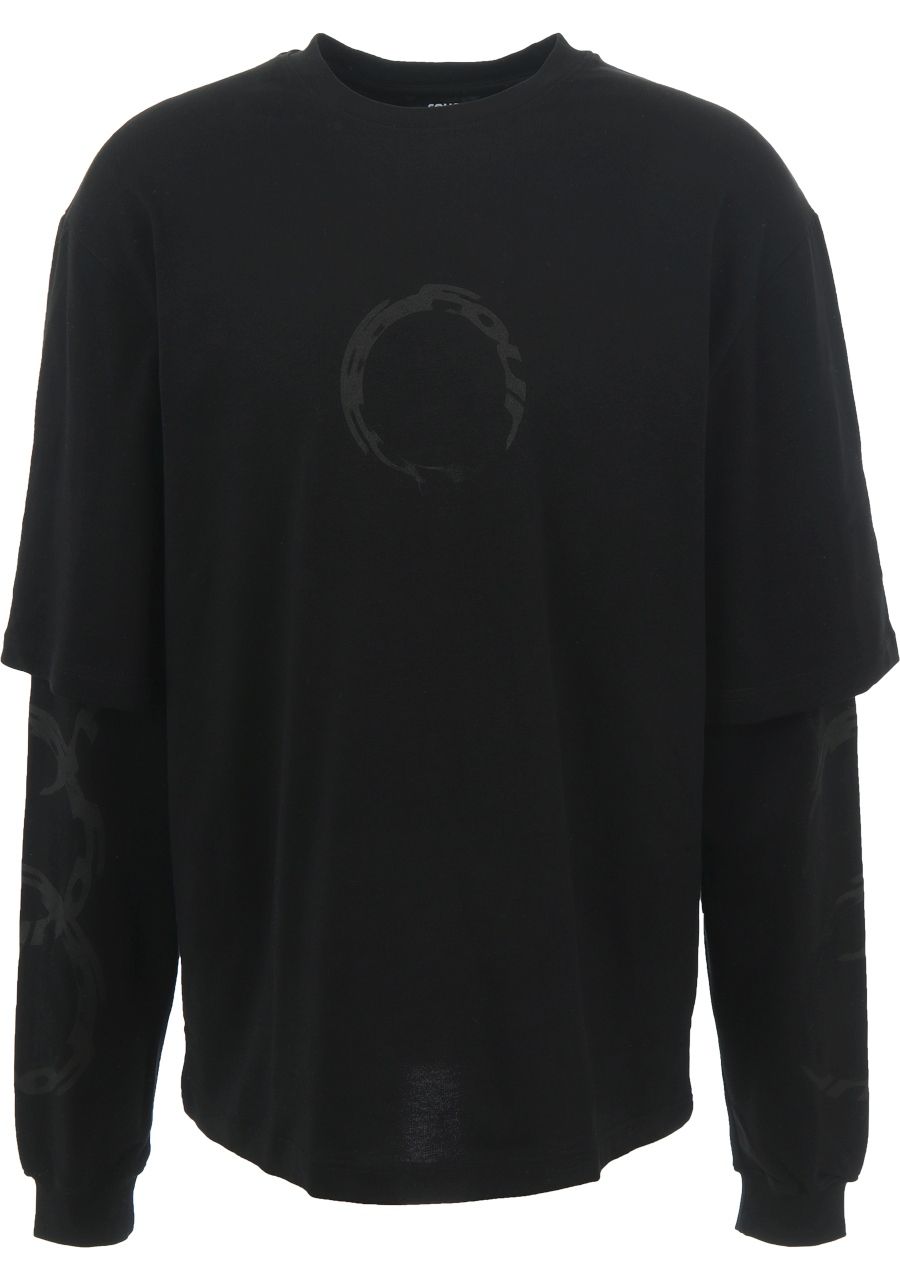 FOUR AMSTERDAM - TSHIRT - Zwart