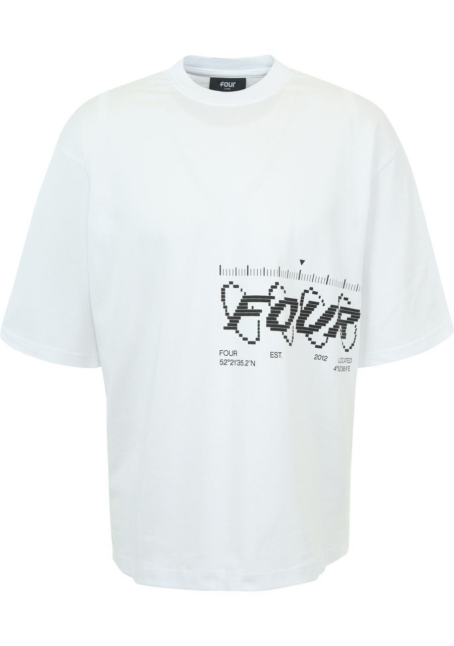 FOUR AMSTERDAM - TSHIRT - Wit