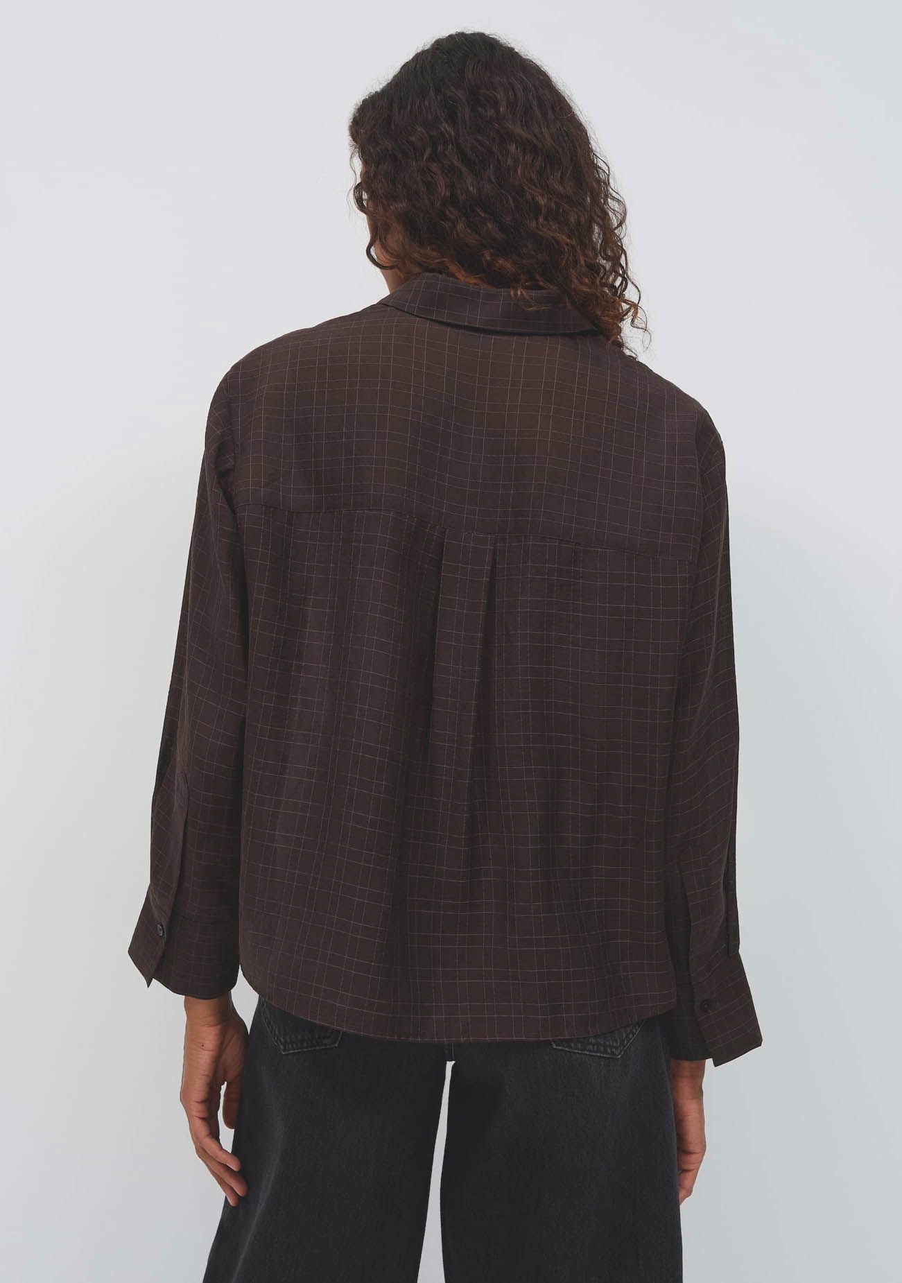 OPUS - BLOUSE - Bruin