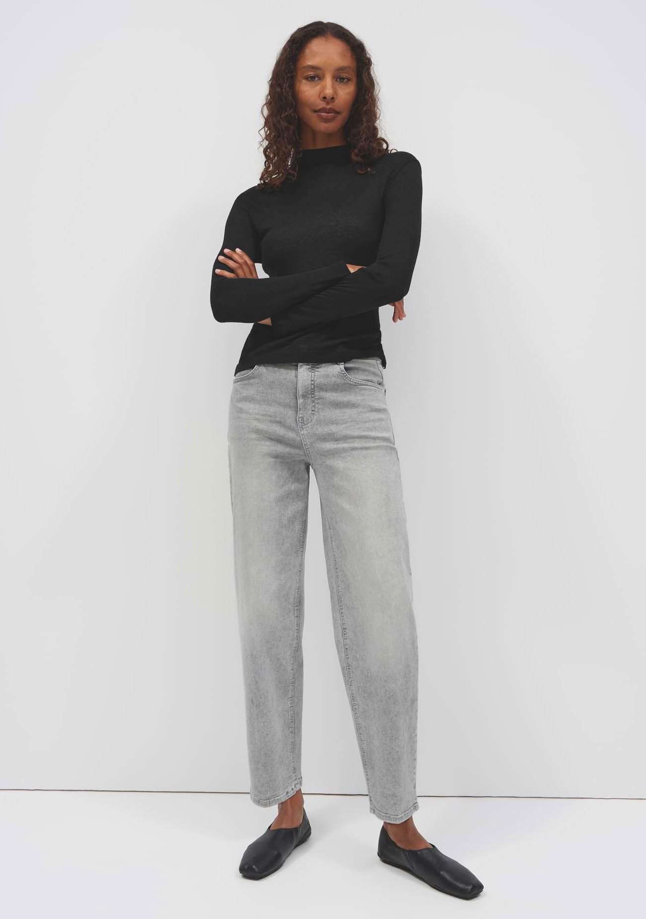 OPUS - SHIRT - Zwart