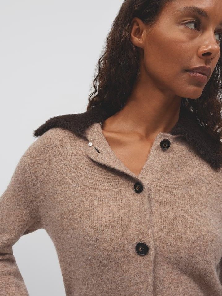 OPUS - VEST - Beige