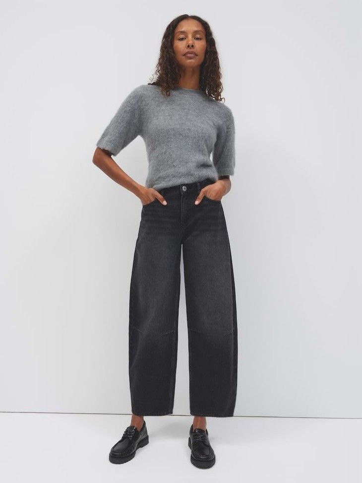 OPUS - JEANS - Zwart