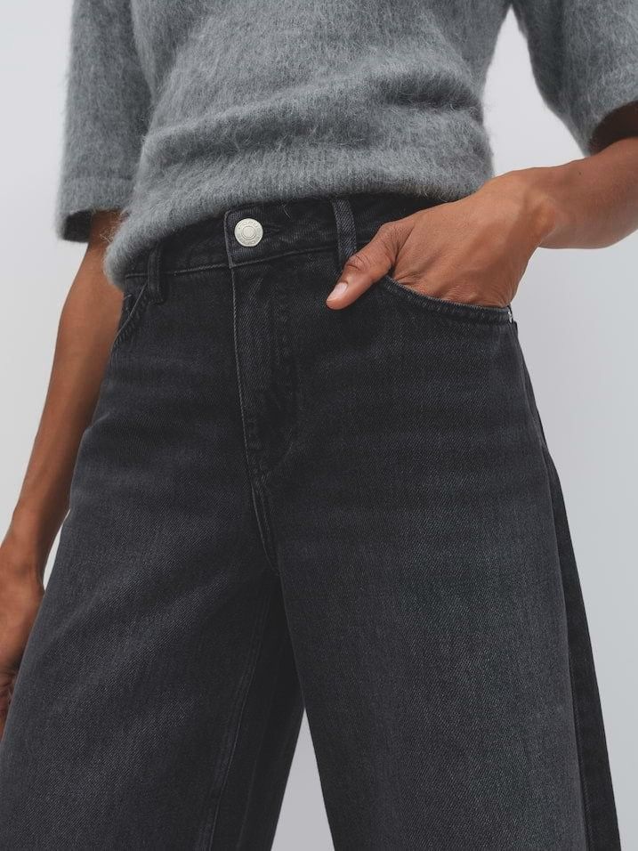 OPUS - JEANS - Zwart