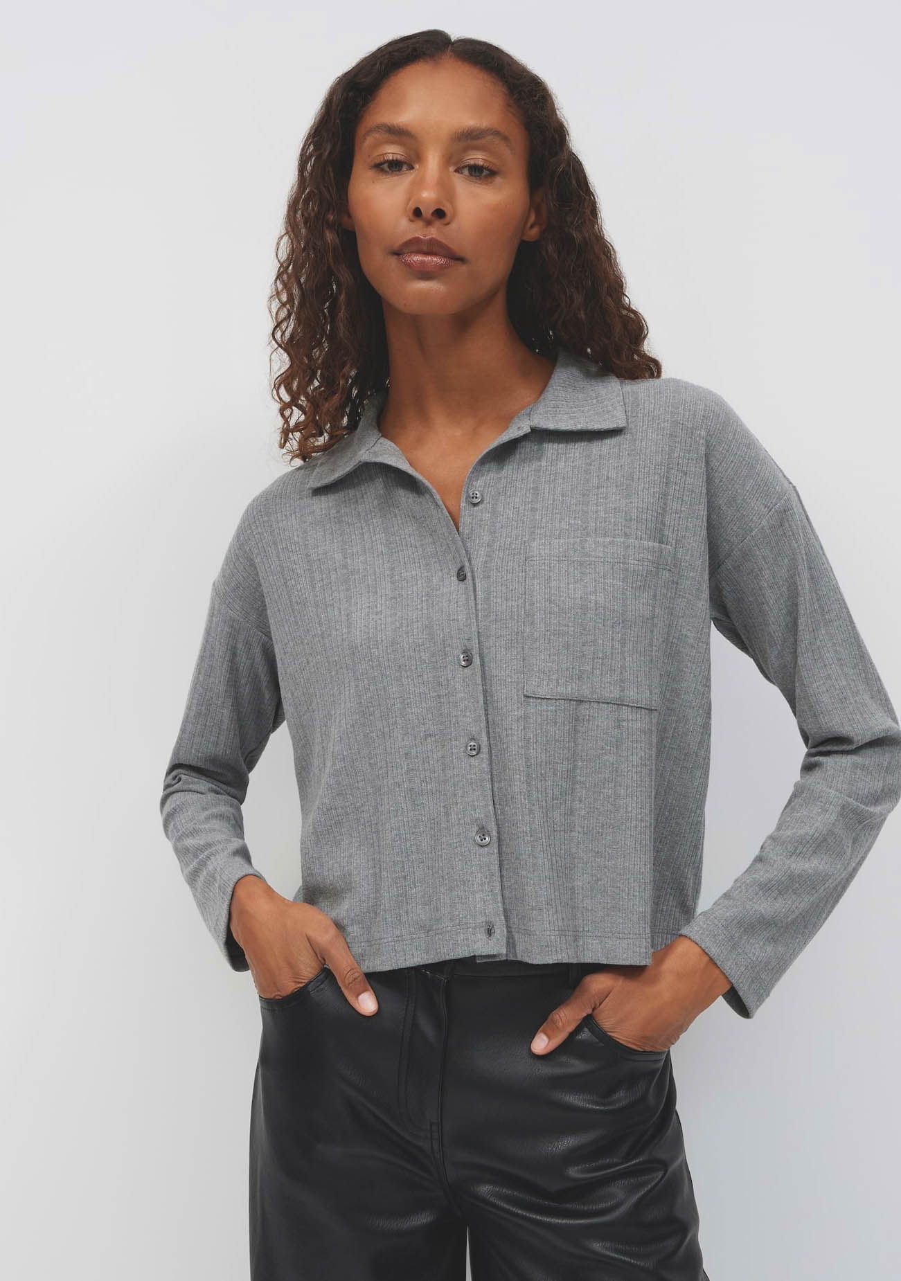 OPUS - BLOUSE - Grijs