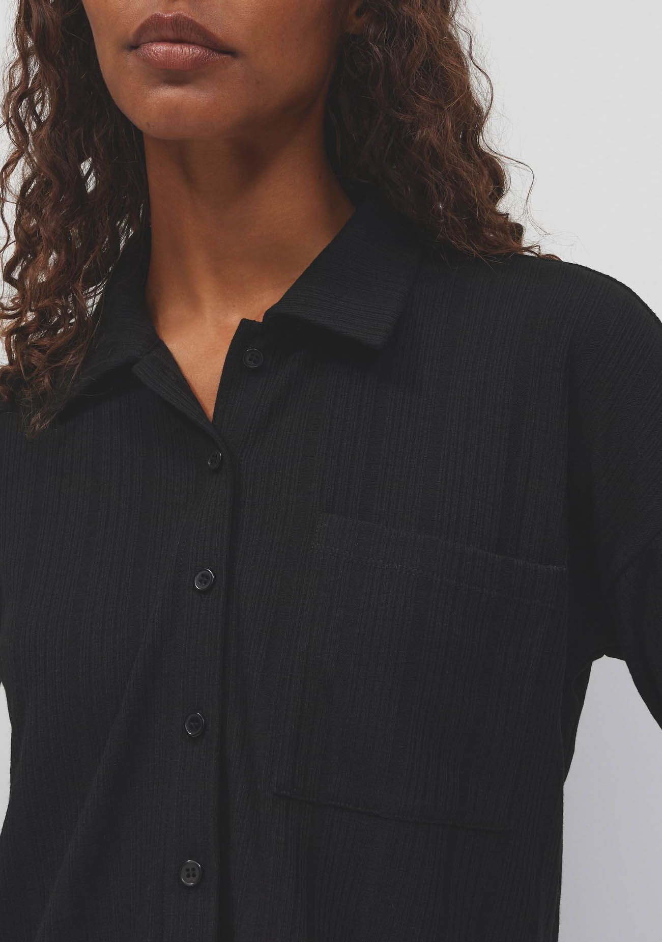 OPUS - BLOUSE - Zwart