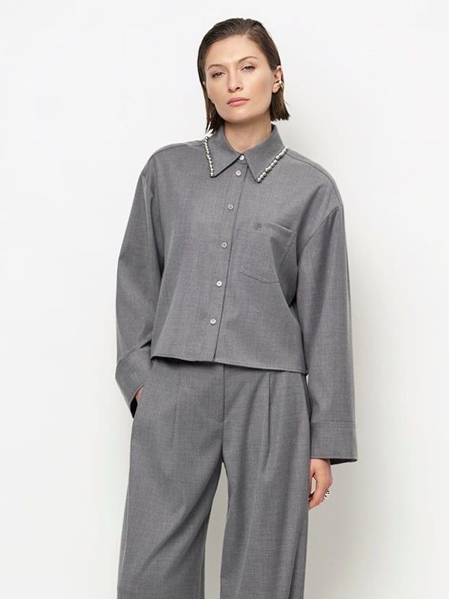 DANTE 6 - BLOUSE - Grijs