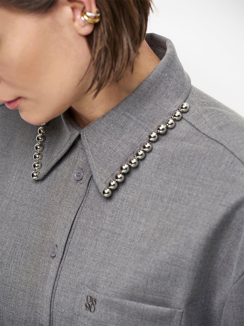 DANTE 6 - BLOUSE - Grijs