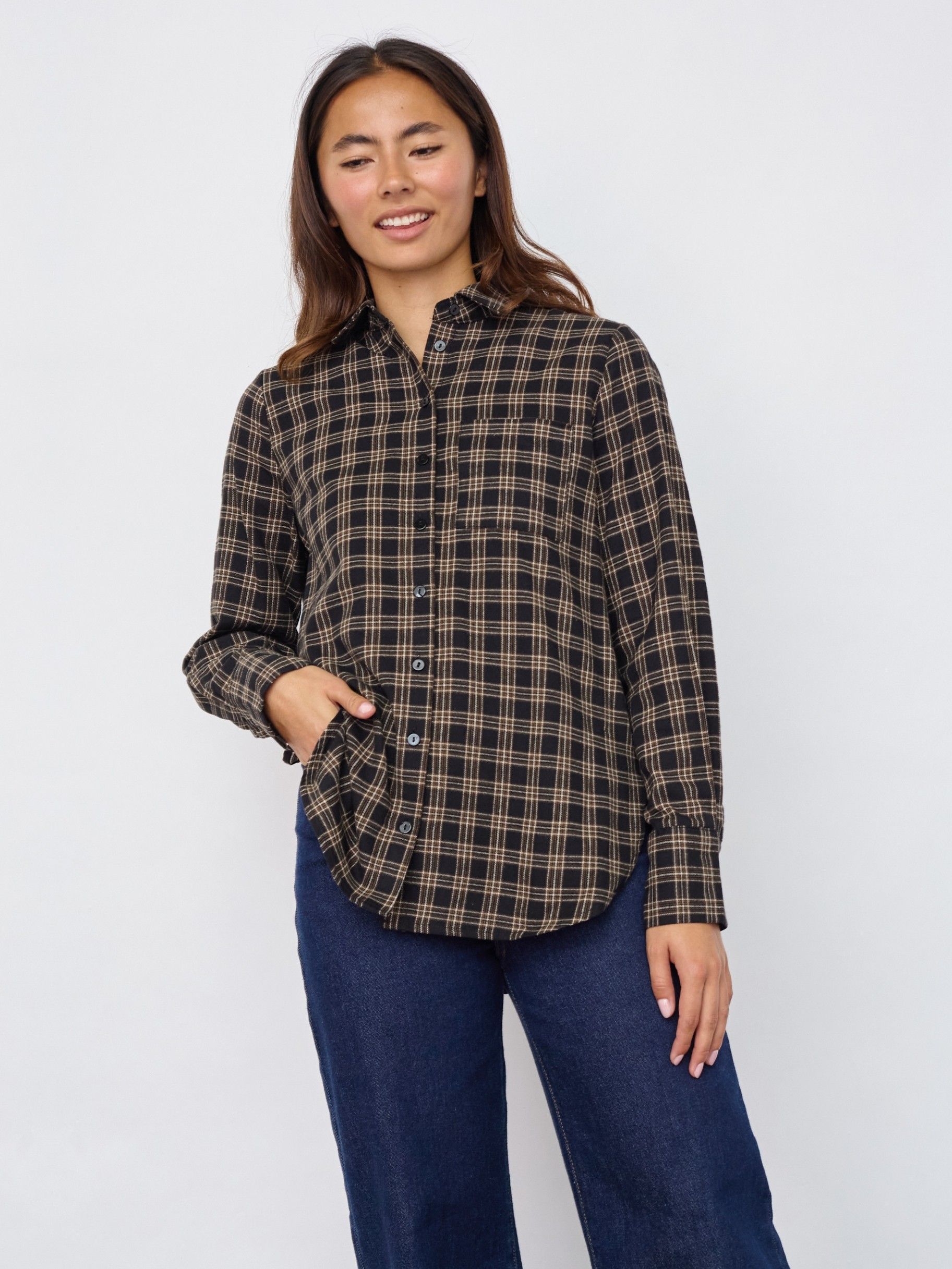 SISTERS POINT - BLOUSE - Zwart
