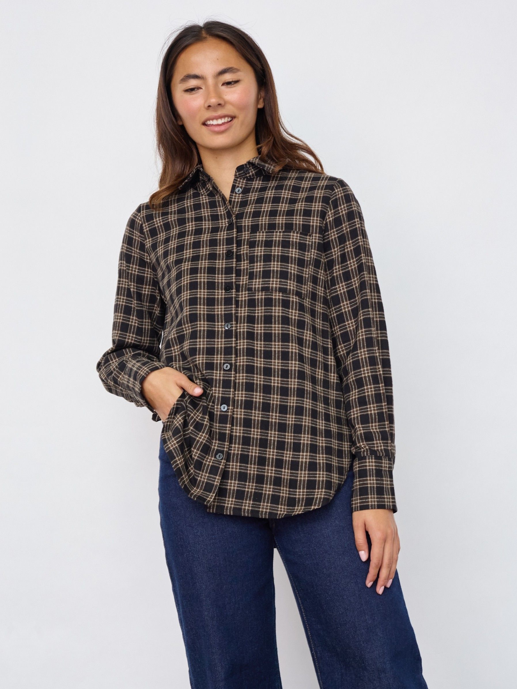 SISTERS POINT - BLOUSE - Zwart