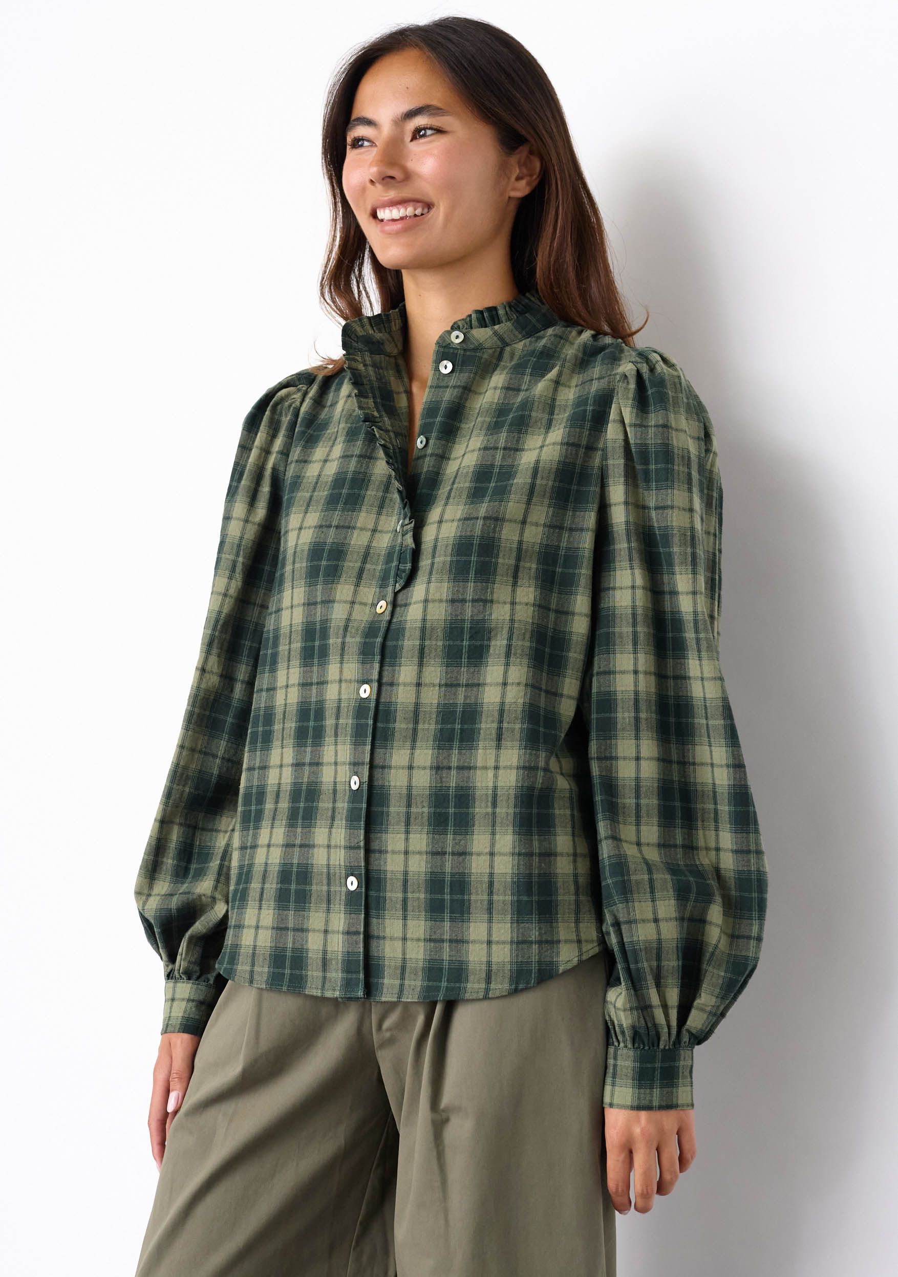 SISTERS POINT - BLOUSE - Groen