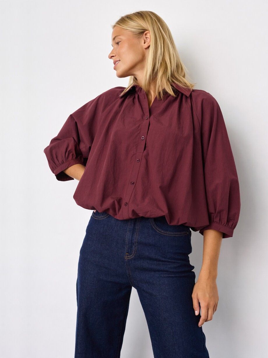 SISTERS POINT - BLOUSE - Rood
