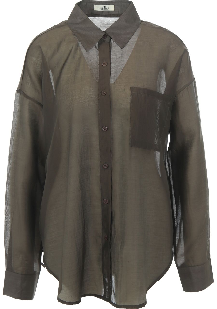 TURQUOISE BY DAAN - BLOUSE - Bruin