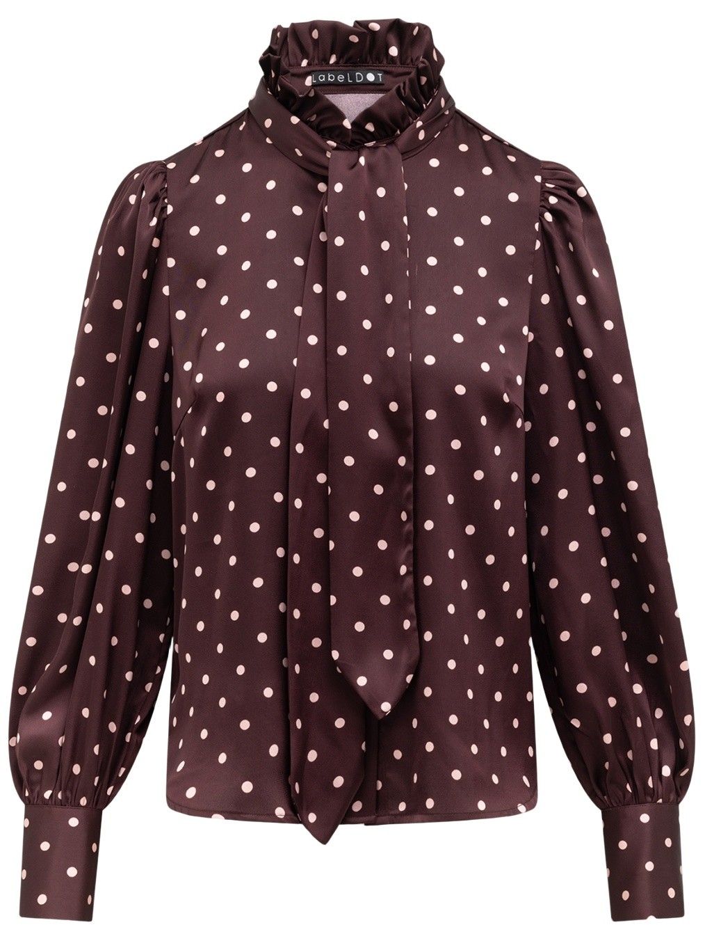 LABEL DOT - BLOUSE - Rood