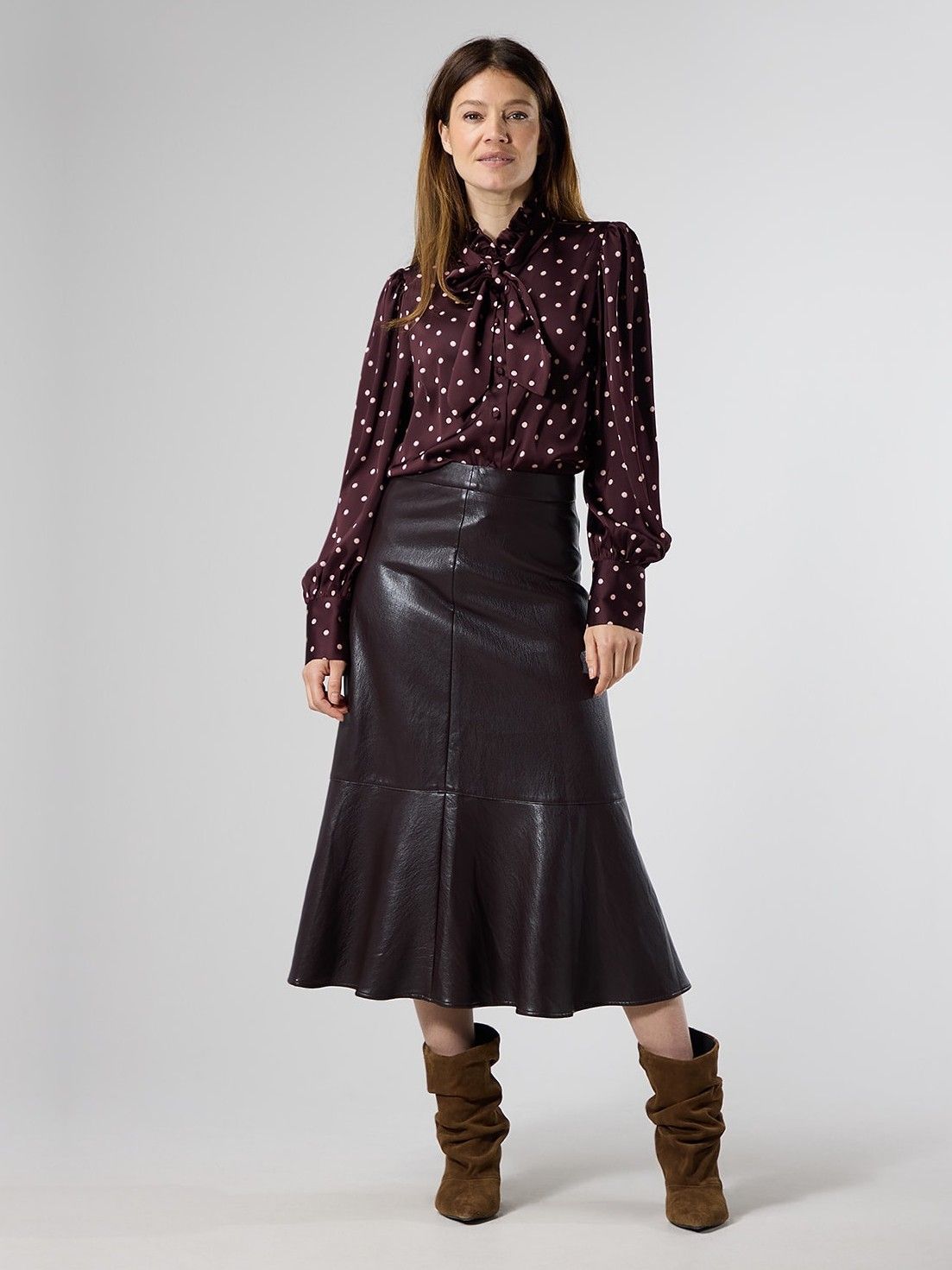 LABEL DOT - BLOUSE - Rood