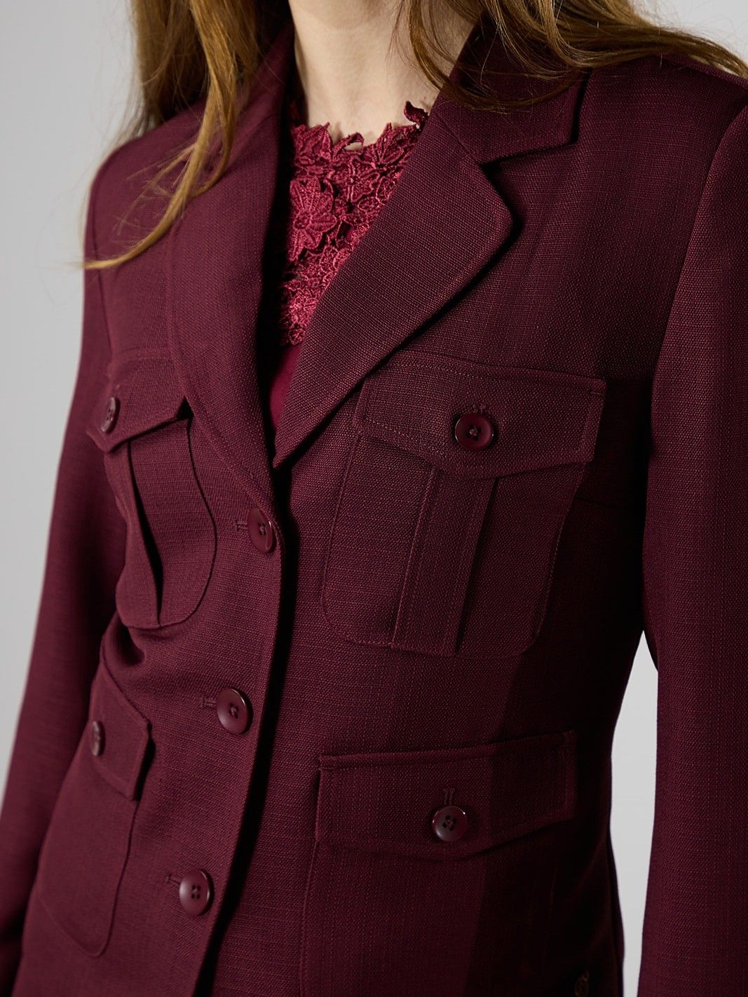 LABEL DOT - BLAZER - Rood