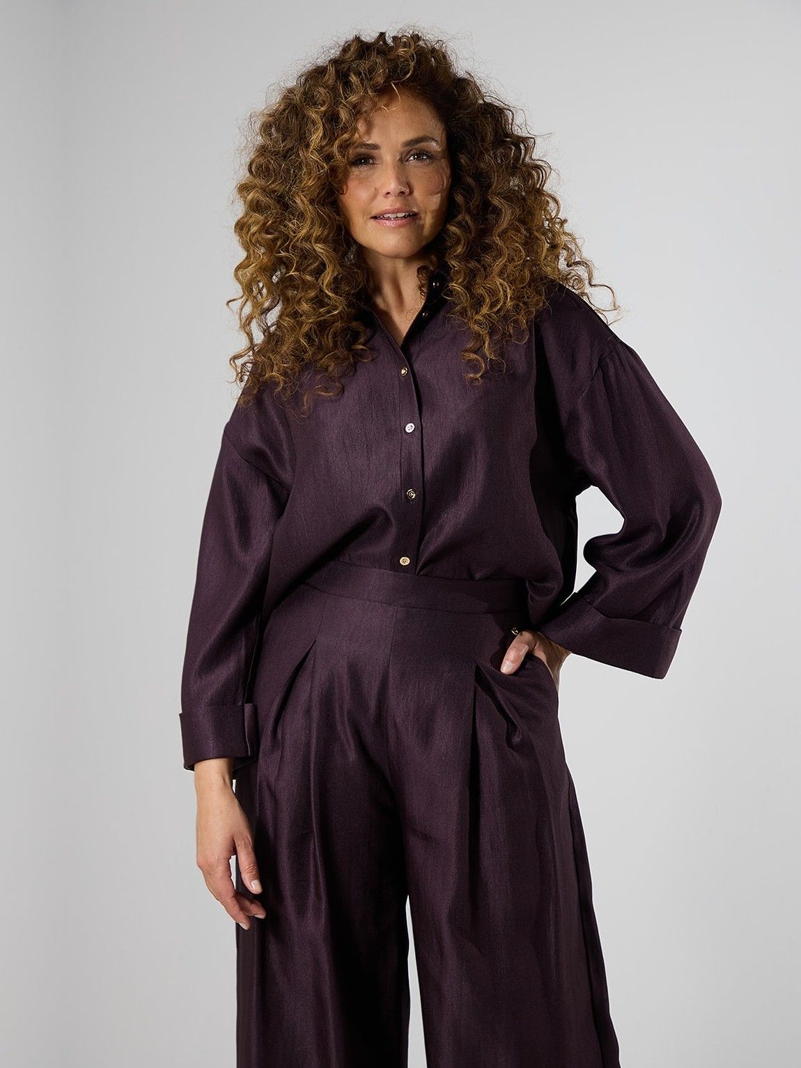 LABEL DOT - BLOUSE - Rood