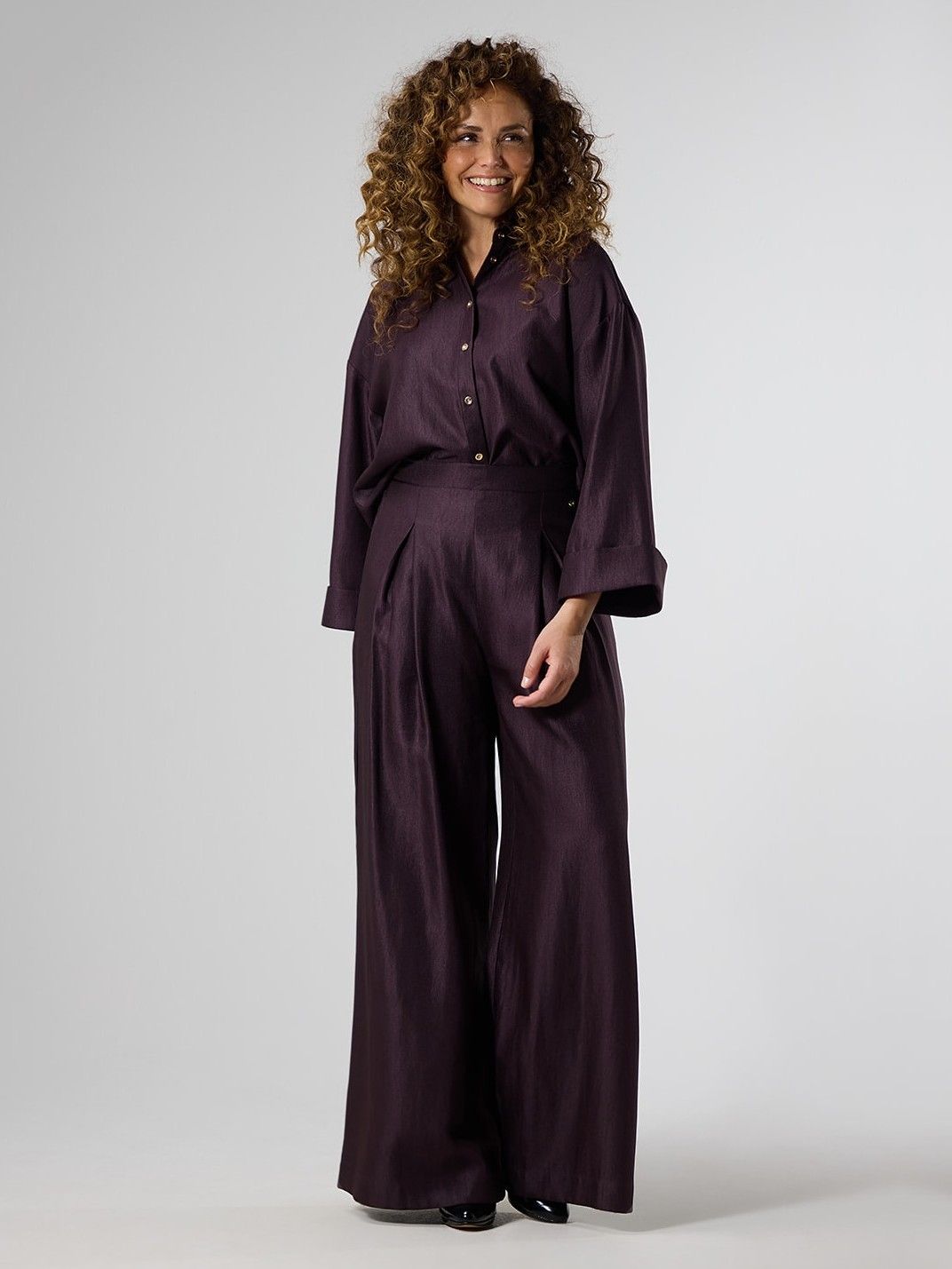 LABEL DOT - BROEK - Rood