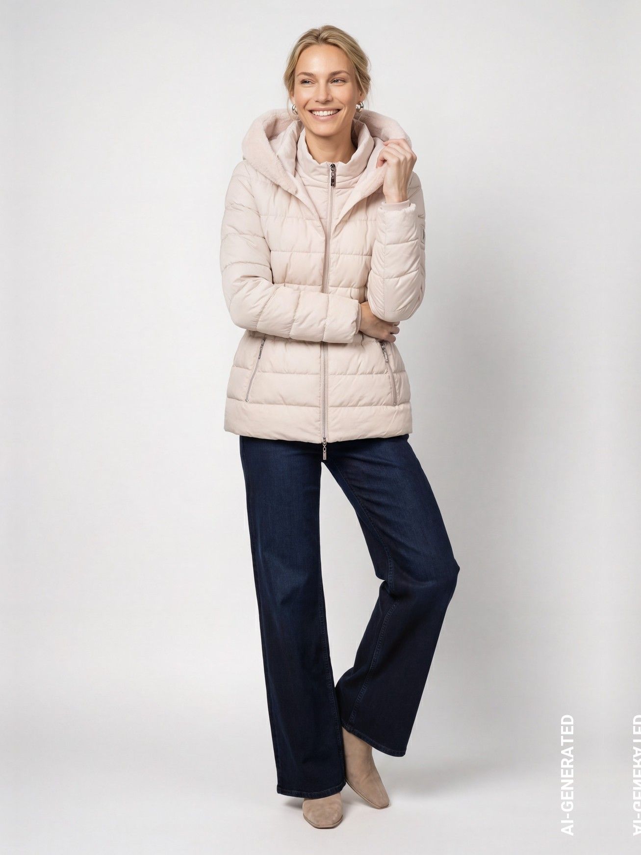 MONARI - BLAZER - Beige
