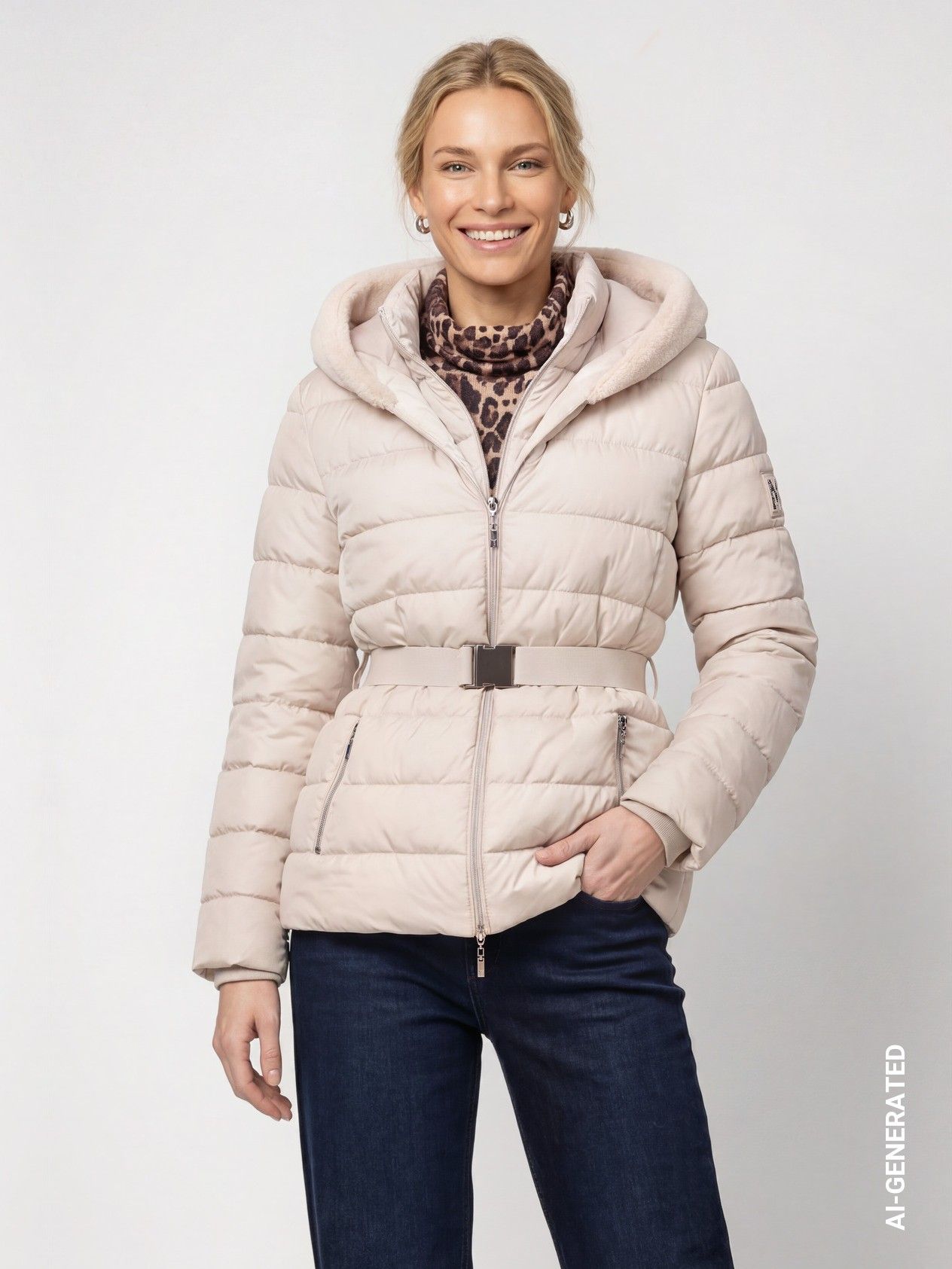 MONARI - BLAZER - Beige
