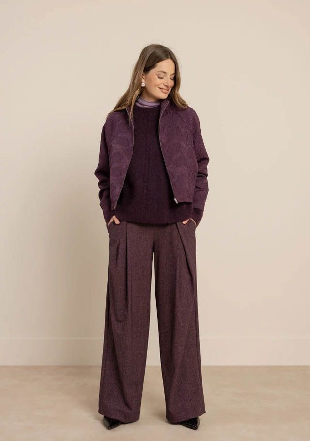STUDIO ANNELOES - BROEK - Paars