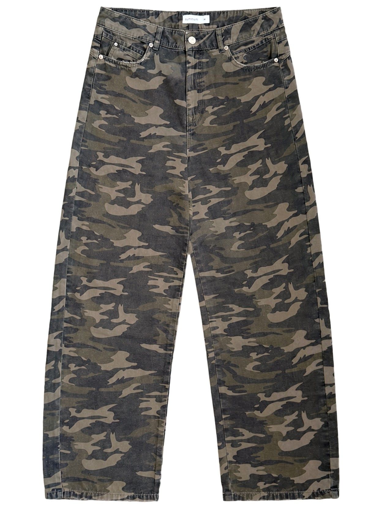 SUMMUM - BROEK - Groen