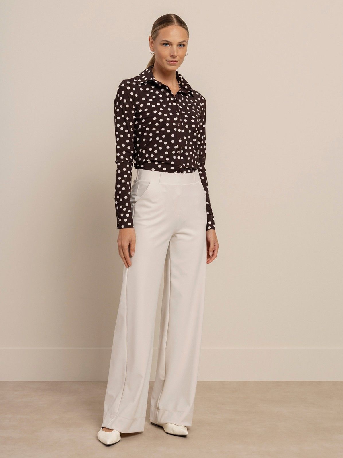 STUDIO ANNELOES - BLOUSE - Bruin