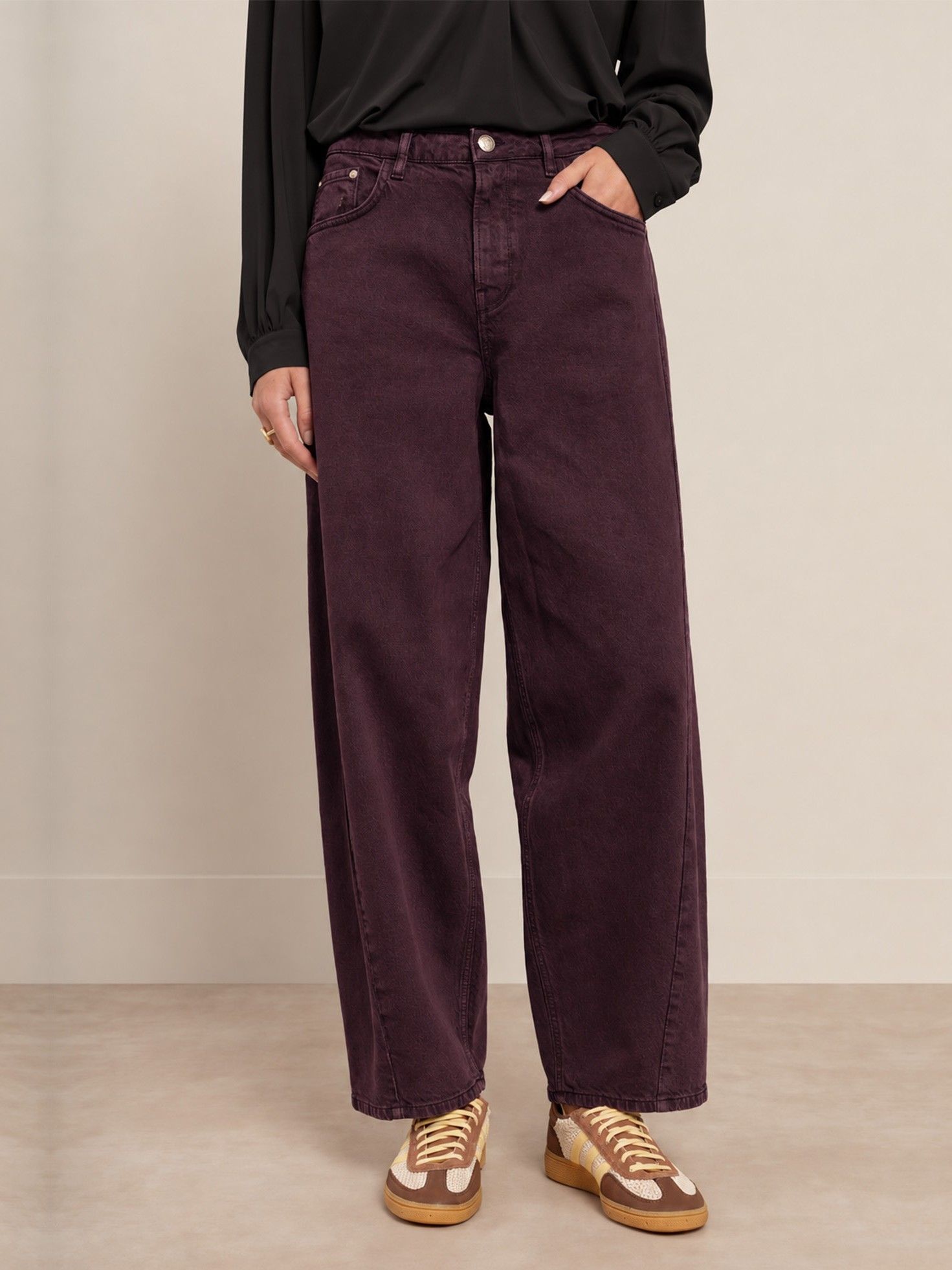 STUDIO ANNELOES - JEANS - Paars