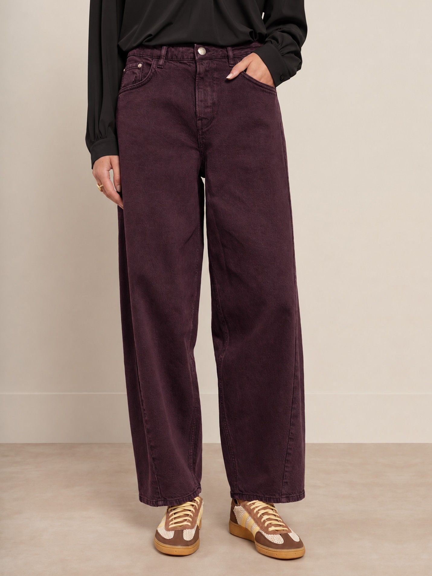 STUDIO ANNELOES - JEANS - Paars