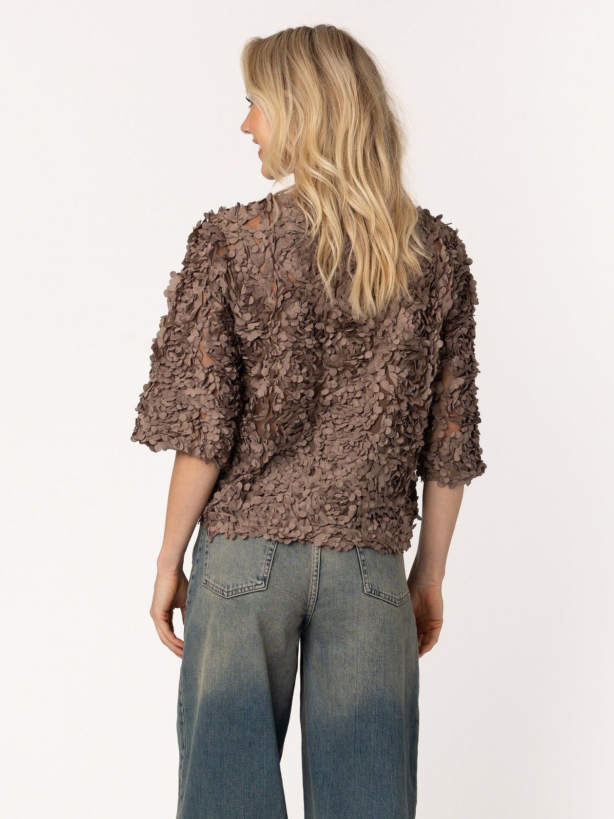 ANNA VAN TOOR - BLOUSE - Beige