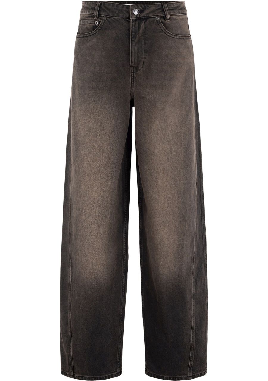 ANNA VAN TOOR - JEANS - Bruin