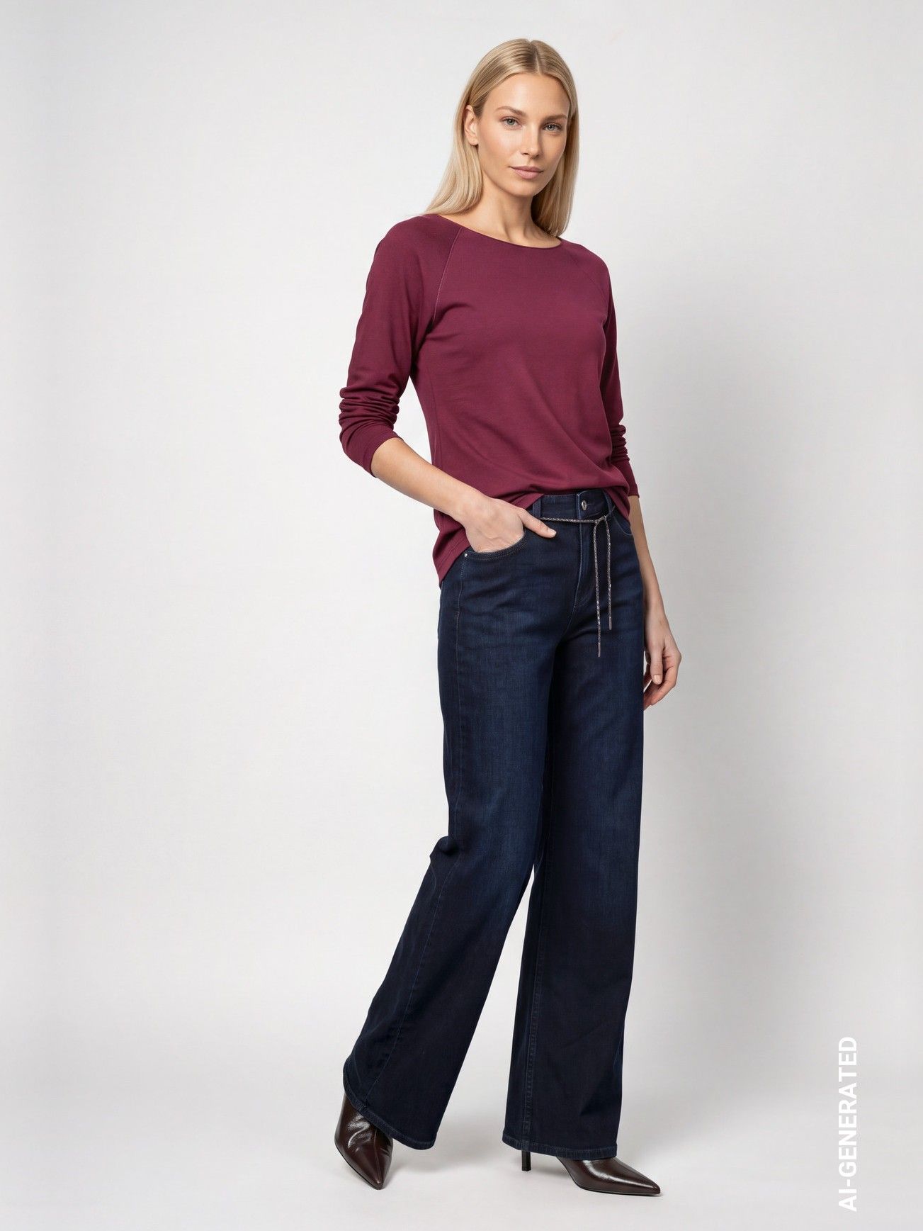 MONARI - SHIRT - Rood
