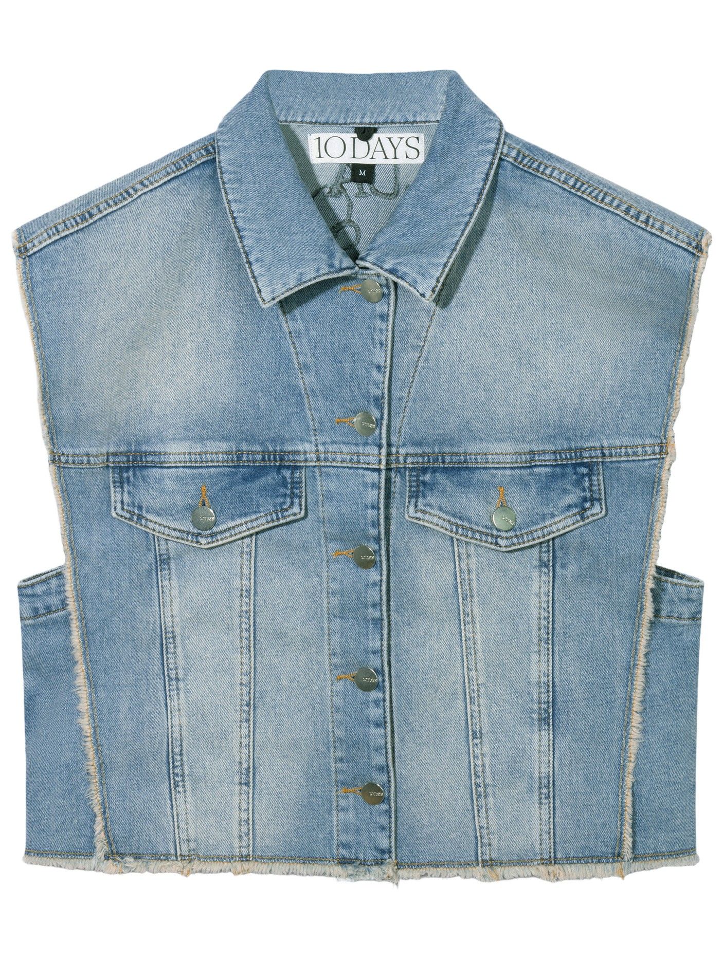 10DAYS - GILET - Blauw