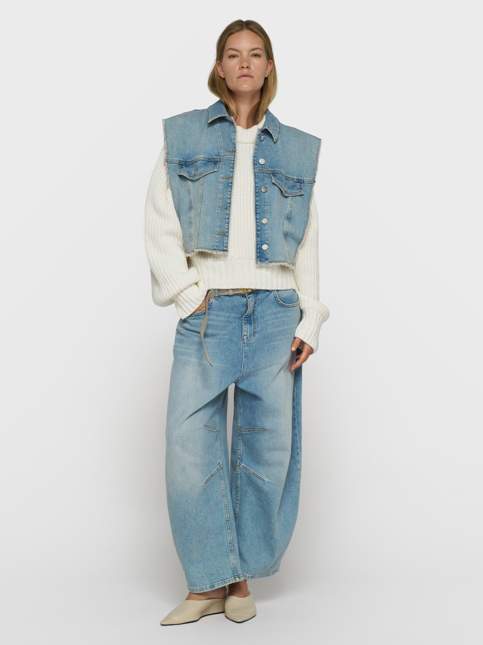 10DAYS - GILET - Blauw