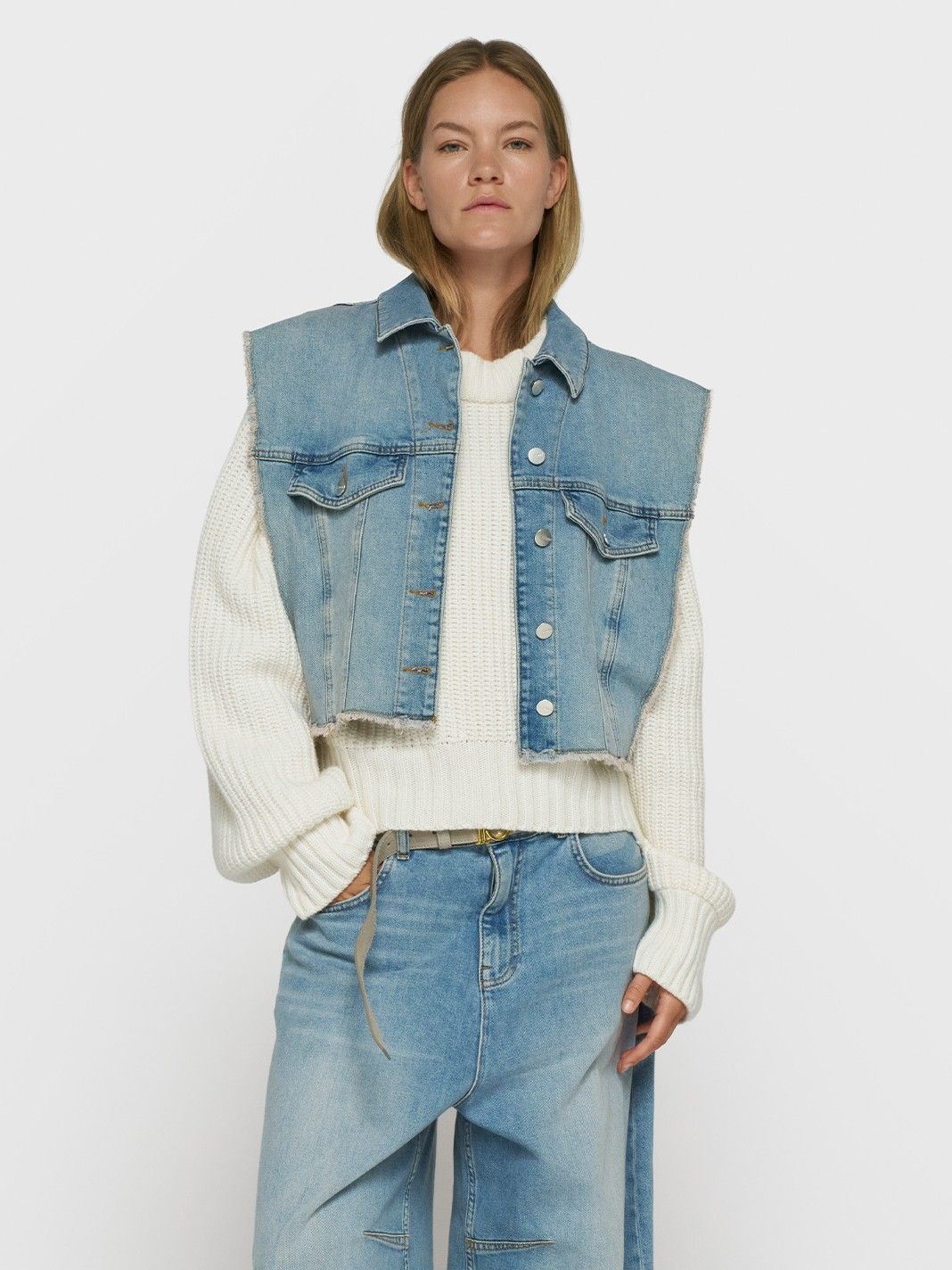 10DAYS - GILET - Blauw