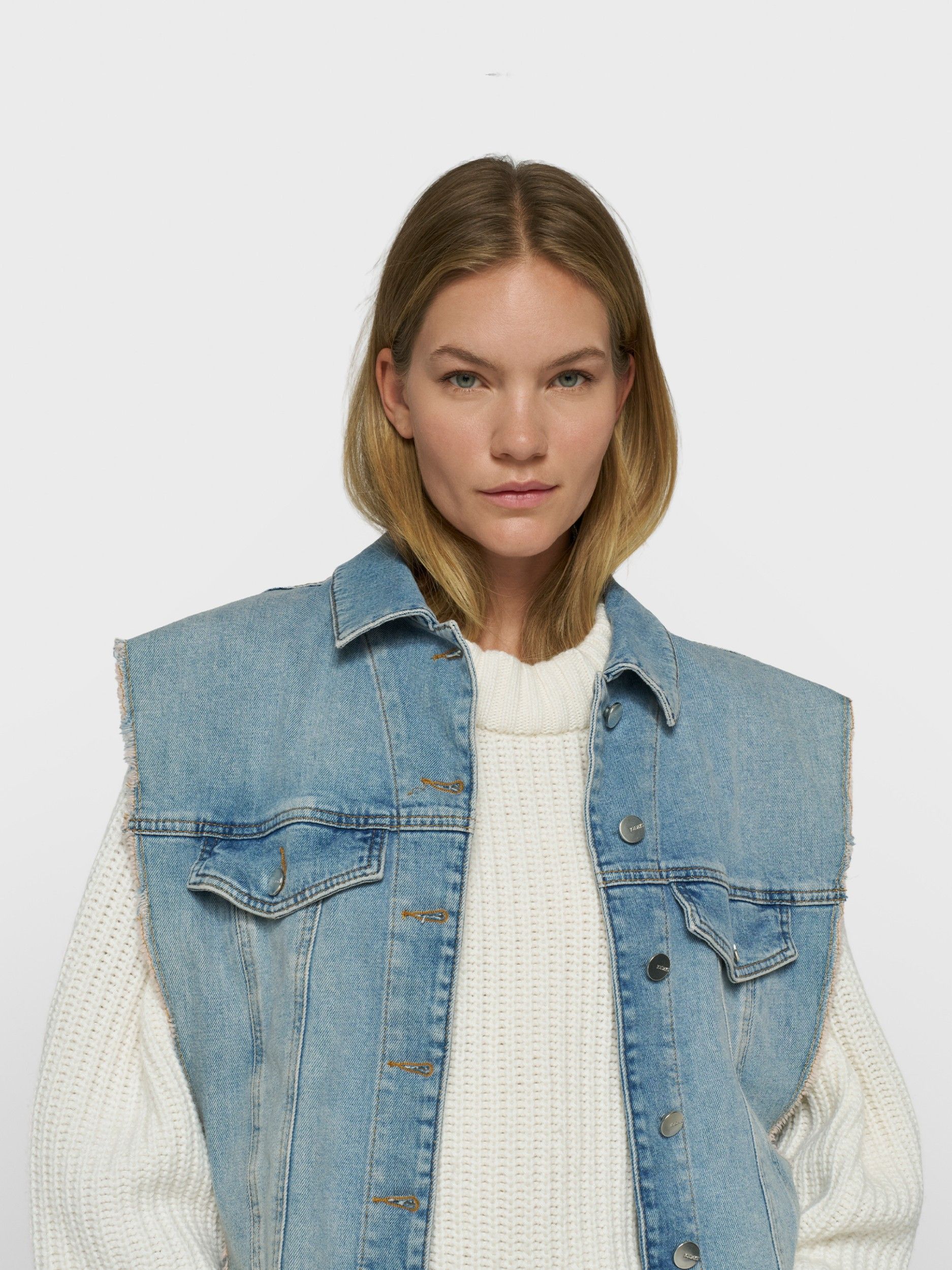 10DAYS - GILET - Blauw