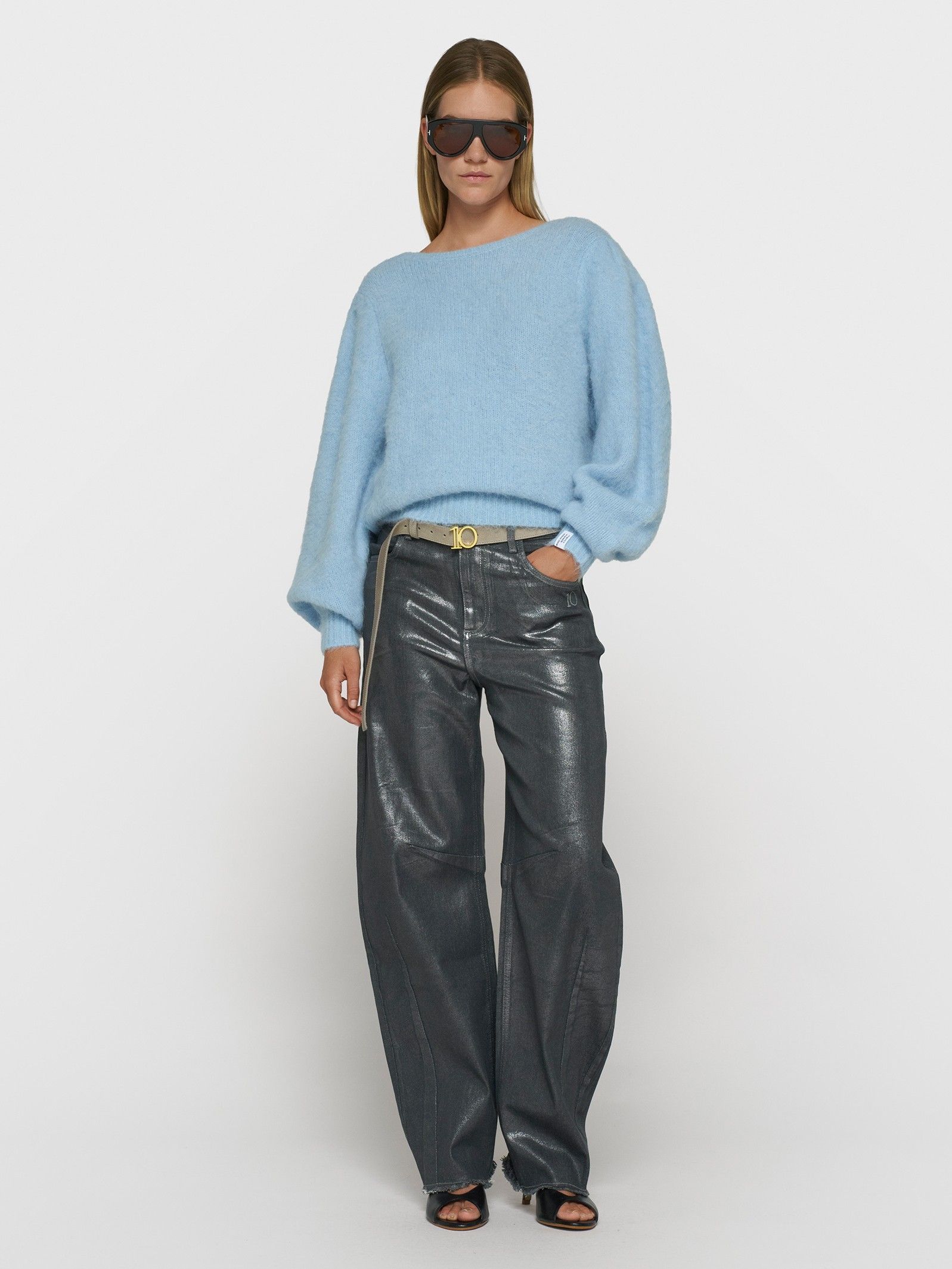 10DAYS - JEANS - Zilver