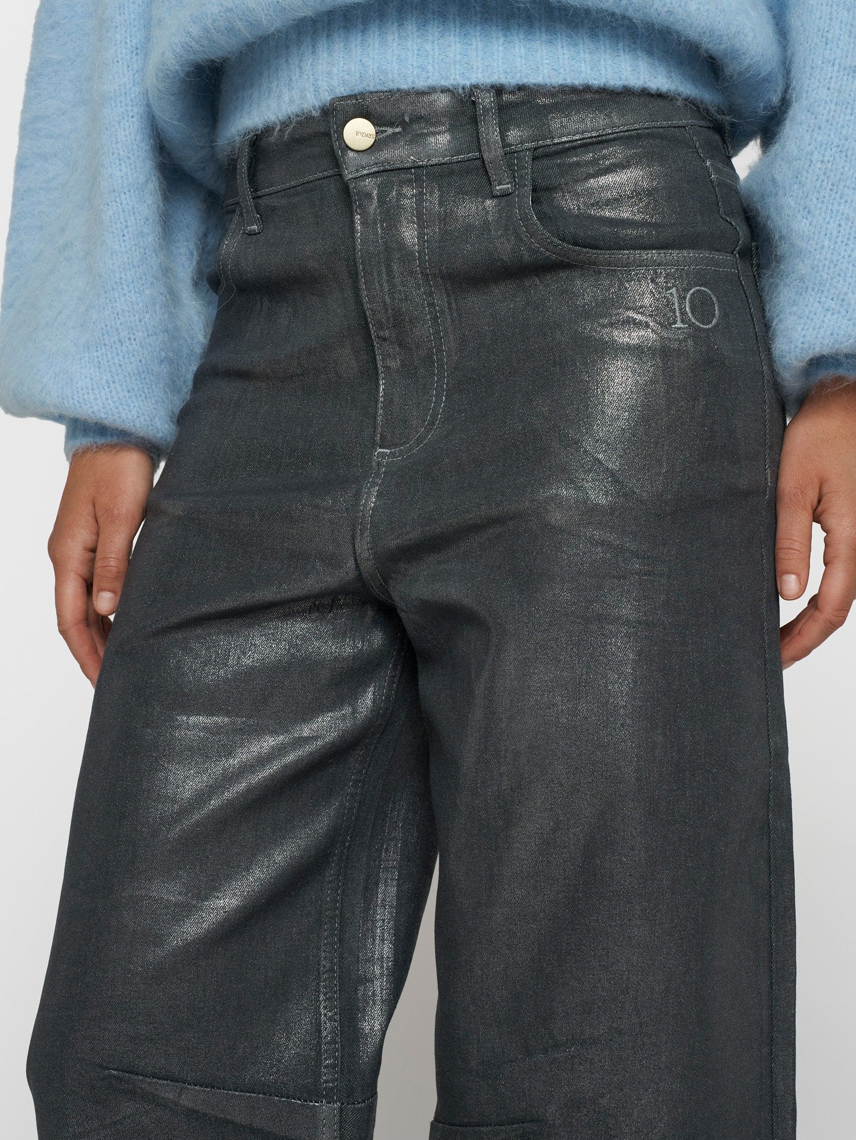 10DAYS - JEANS - Zilver
